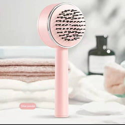 One-key Self-cleaning Hair Brush Anti-Static Airbag Massage Comb For Women Curly Hair Brush Detangling Hair Brush Mostore.com