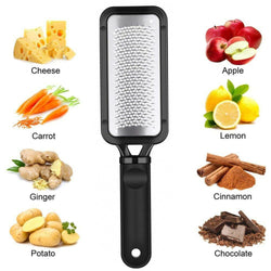 Handheld Cheese Grater Lemon Zester Ginger Fine Shredder Scraper Rasp File Tool Mostore.com
