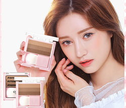New Contouring Pan Powder Tricolor Highlight Shadow Mostore.com