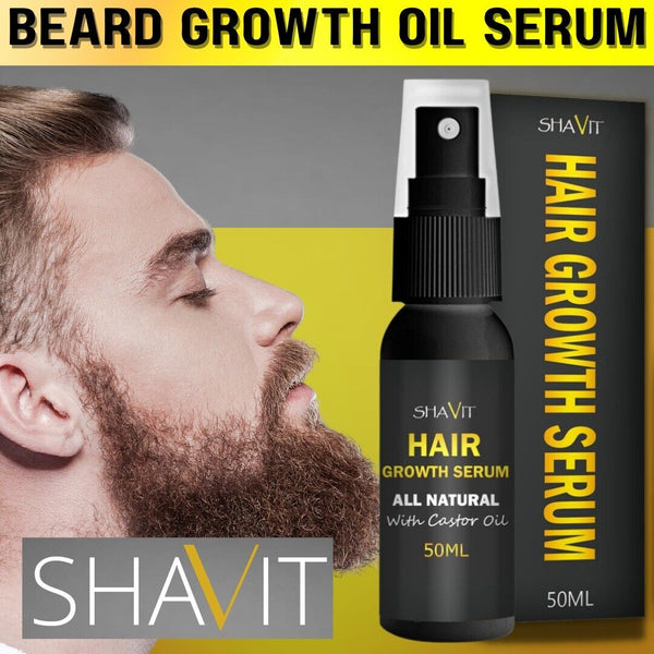 Mens Beard Growth Oil Serum Fast Growing Mustache Facial Hair Treatment For Men Mostore.com